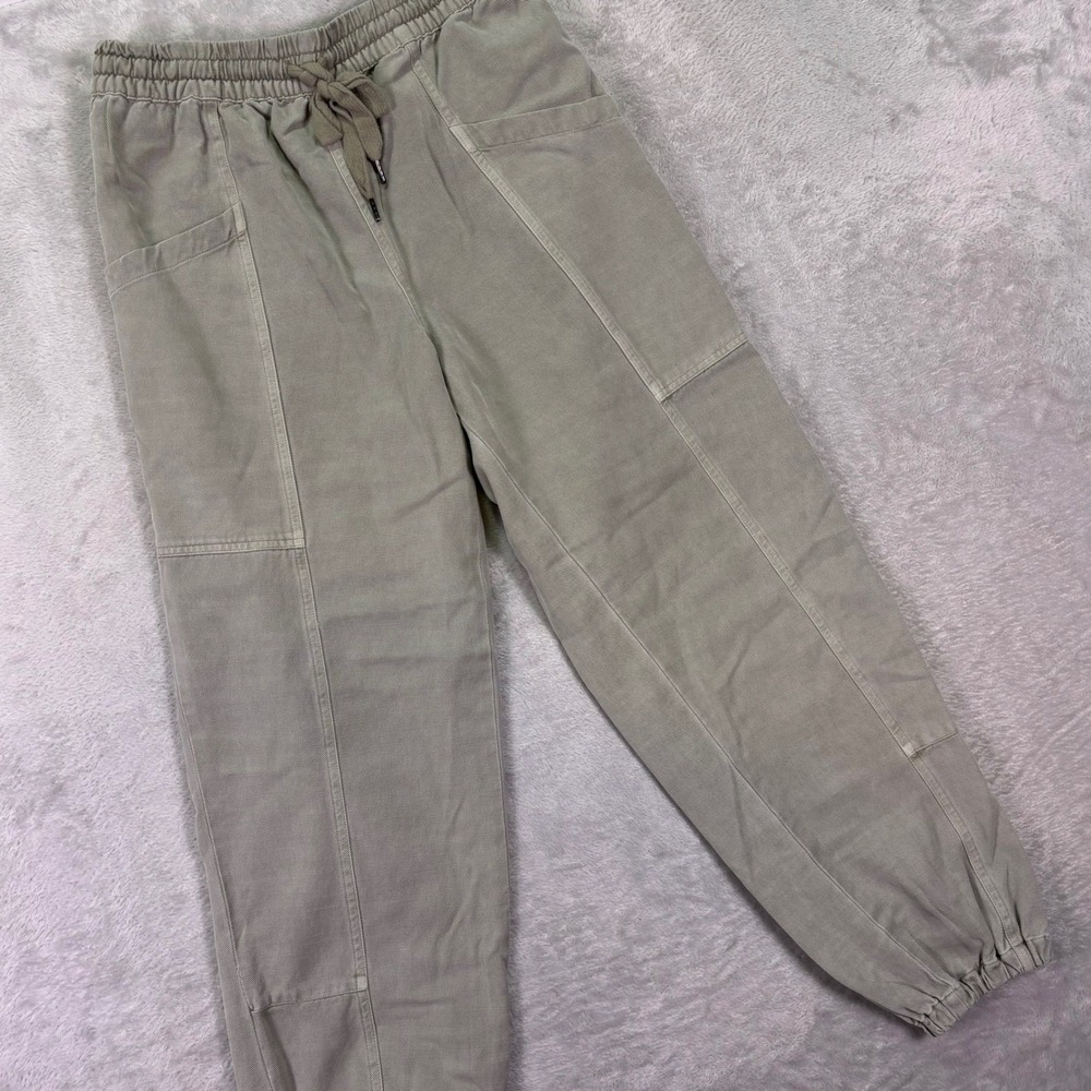 Rails Women Joggers Sz‎ S Sage Green Haven Cotton Tencel Elastic Waist Pants